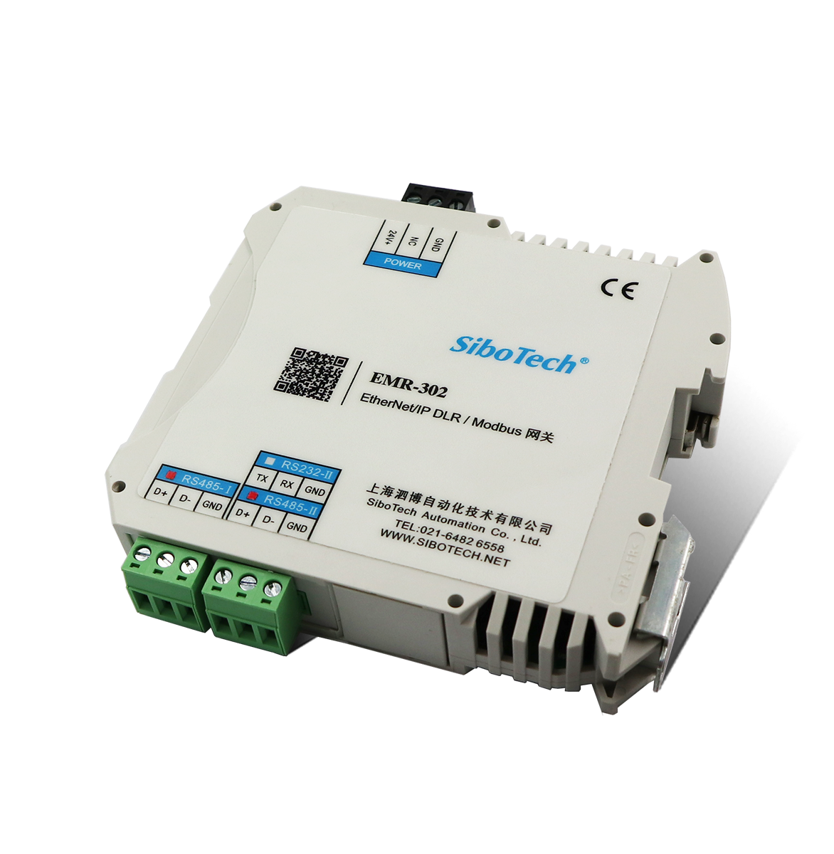 EtherNet/IP(DLR) /Modbus 網(wǎng)關 EMR-302