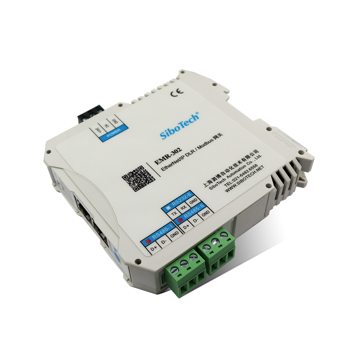 EtherNet/IP(DLR) /Modbus 網(wǎng)關 EMR-302
