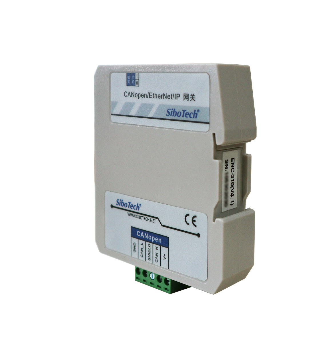 CANopen/EtherNet/IP網(wǎng)關(guān) ENC-310 V4.4