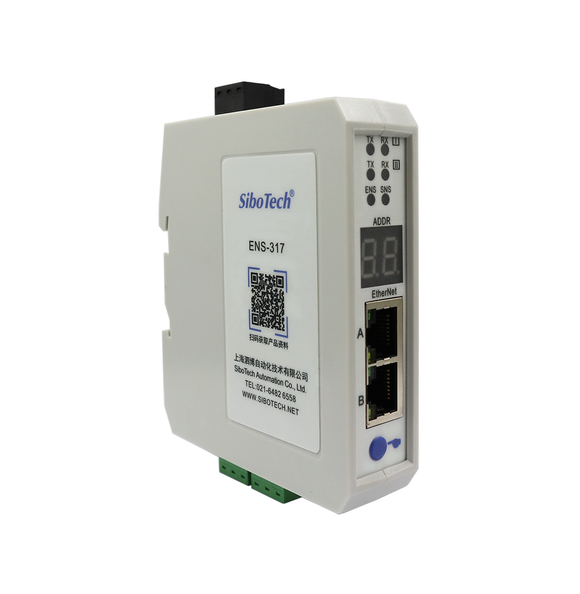 Modbus TCP/通用串口網(wǎng)關(guān) ENS-317