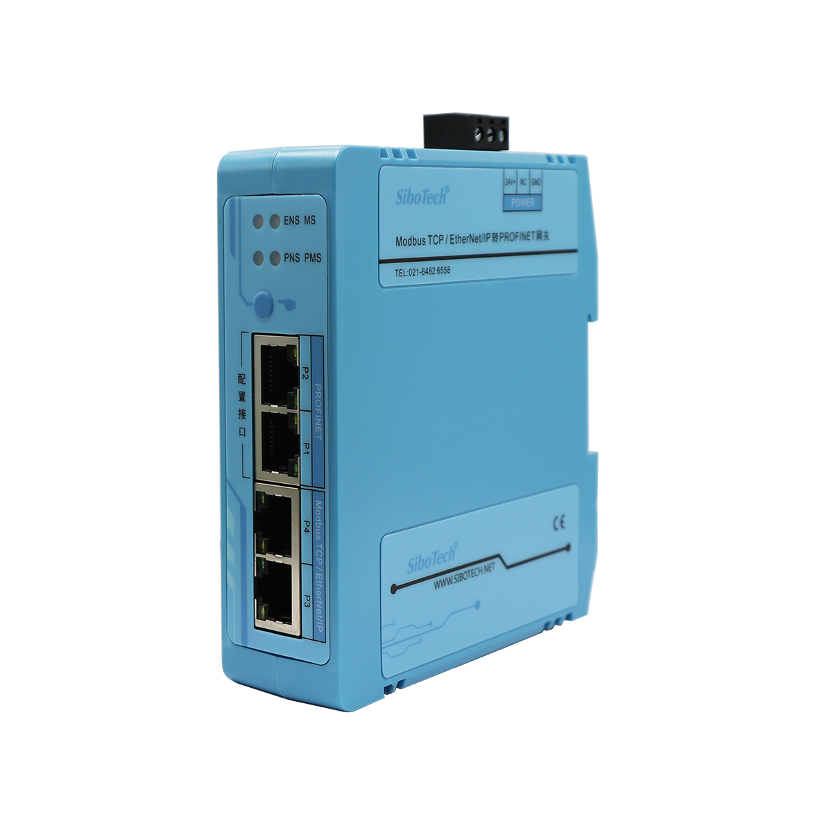 Modbus TCP或EtherNet/IP轉(zhuǎn)PROFINET網(wǎng)關(guān) EPN-330 V3.1