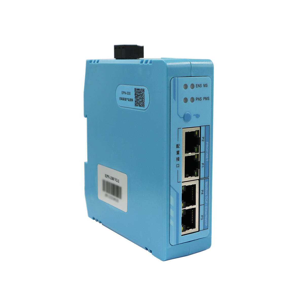Modbus TCP或EtherNet/IP轉(zhuǎn)PROFINET網(wǎng)關(guān) EPN-330 V3.1