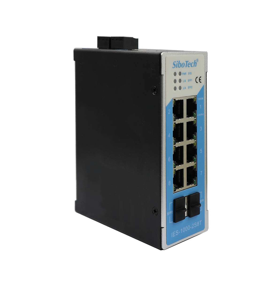 2光口/8電口工業(yè)以太網(wǎng)交換機 IES-1000-2S8T 2光口/8電口工業(yè)以太網(wǎng)交換機 IES-1000-2S8T