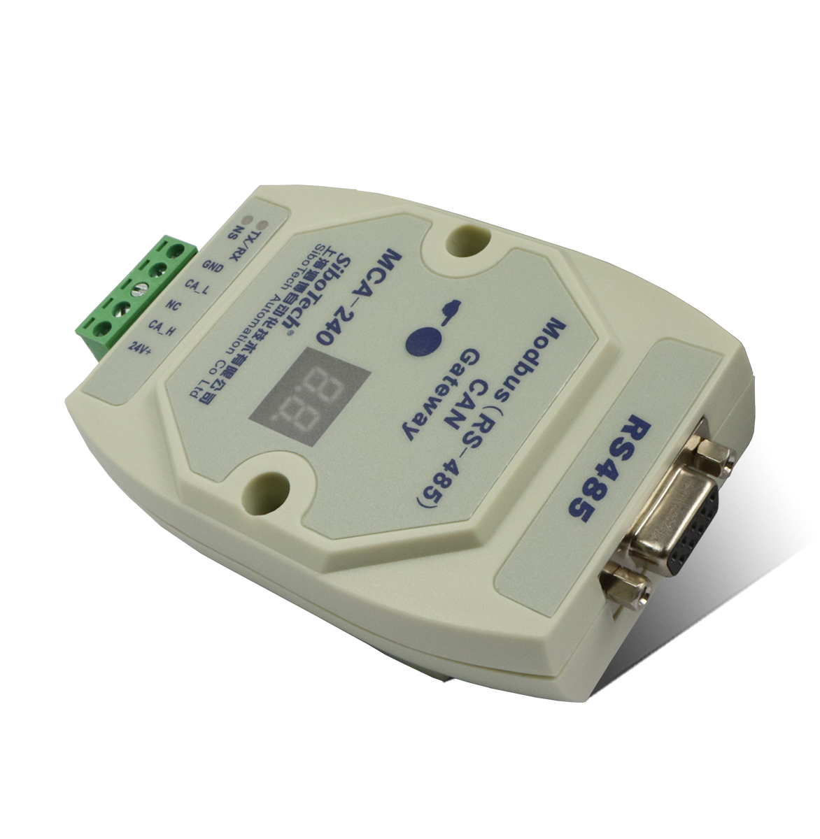 Modbus（RS485）/CAN網(wǎng)關 MCA-240 V1.0
