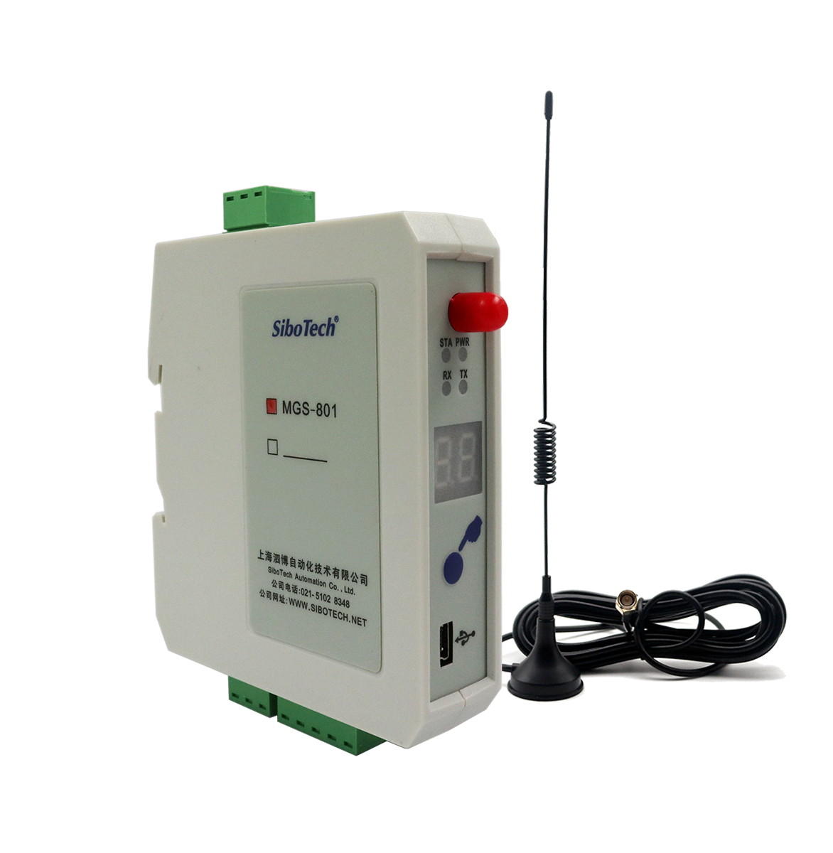 串口（Modbus）轉(zhuǎn)SMS/GPRS網(wǎng)關(guān) MGS-801