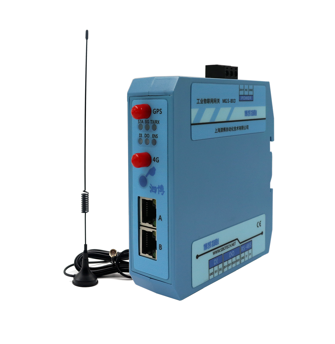 Modbus RTU/Modbus TCP轉(zhuǎn)4G網(wǎng)關(guān) MGS-803B