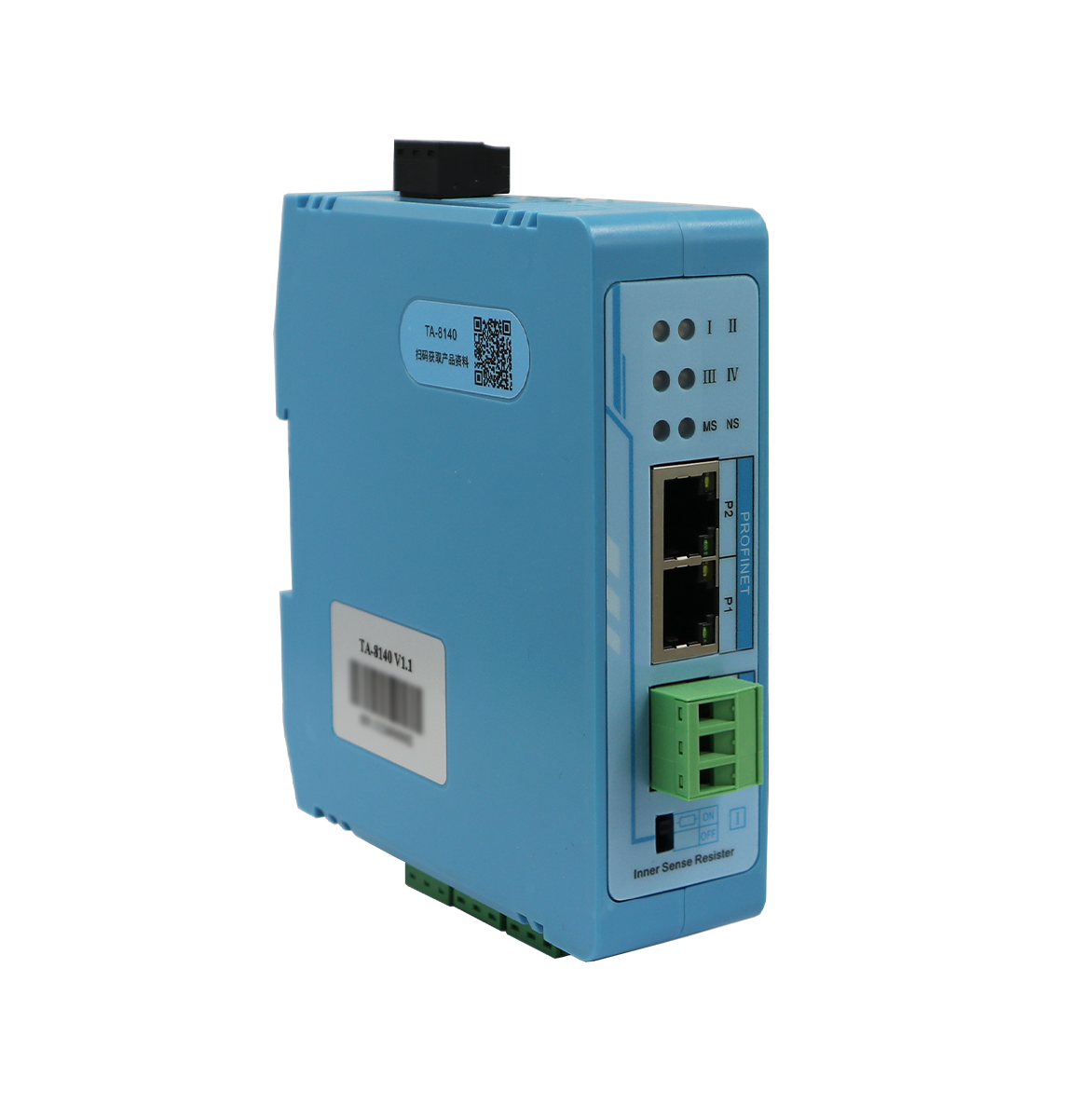 4-20mA & HART轉(zhuǎn)RPOFINET網(wǎng)關(guān) TA-8140